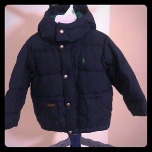 (Used) Ralph Lauren 3T Toddler Puffer.